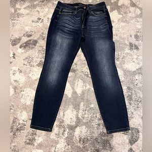 Judy Blue Dark Wash Skinny Fit Size 18W